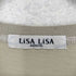 LISA LISA 芦屋 ナイロン切替クルーネックTシャツ レディース