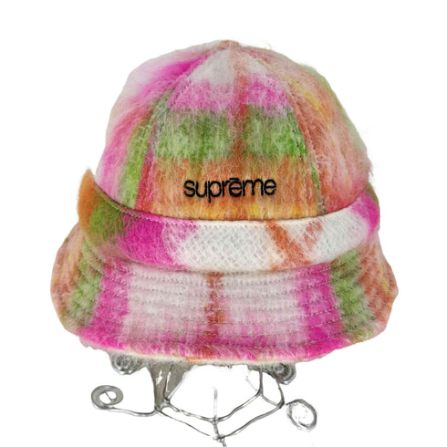 シュプリーム Supreme 25SS Mohair Plaid Bell Hat メンズ MEDIUM/LARGE