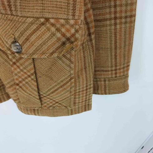 ウールリッチ WOOLRICH 60-70s 白タグ マルチポケット CPO シャツジャケット レディース L