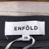 エンフォルド ENFOLD TRダブルクロス タック アンクルトラウザー パンツ レディース 38