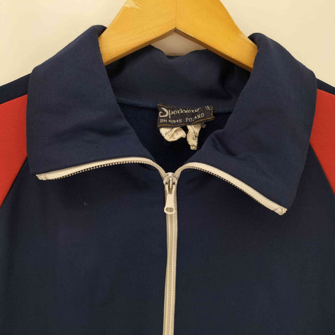 Sportswear 70-80s ポーランド製 ROBINジップ ナイロン トラックジャケット ジャージ メンズ M