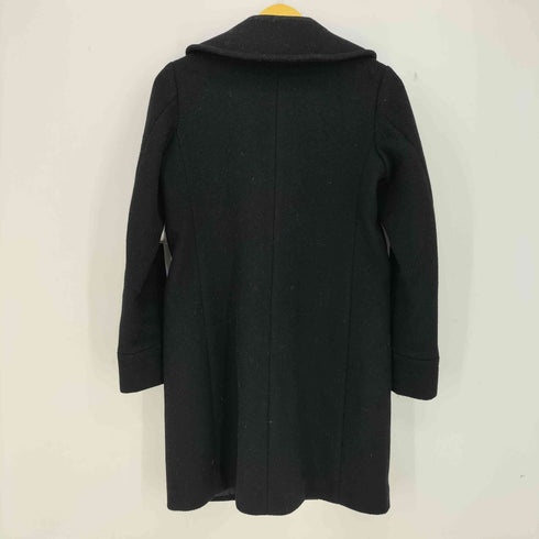 バーニーズニューヨーク BARNEYS NEWYORK ベルト付き ウールナイロン トレンチコート レディース EUR:40