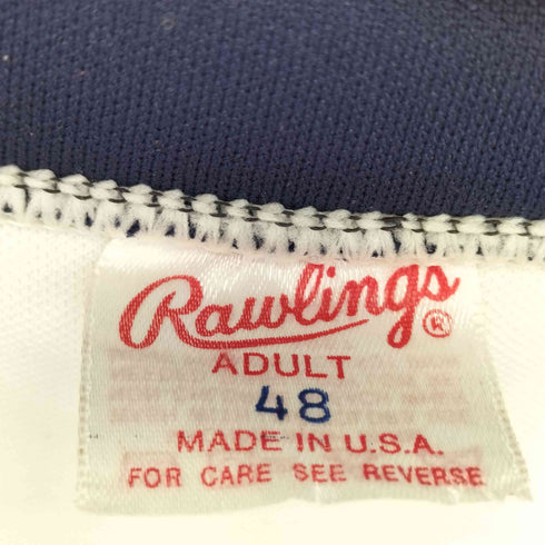 ローリングス rawlings USA製 MLB チーム刺繍 Vネック ジャージー ユニフォーム メンズ 48