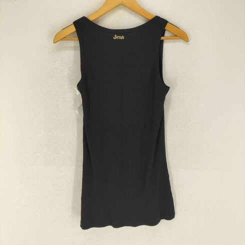 jimy's charmer スカル刺繍タンクトップ Y2K レディース L