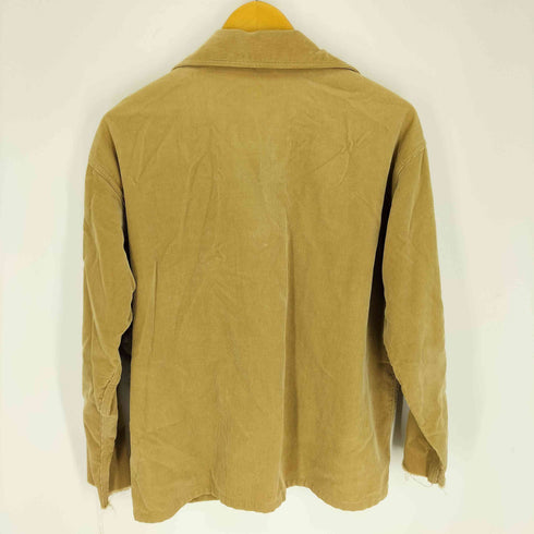 オーラリー AURALEE 17SS WASHED CORDUROY SHIRT JACKET ウォッシュド コーデュロイ シャツ ジャケット メンズ JPN:5