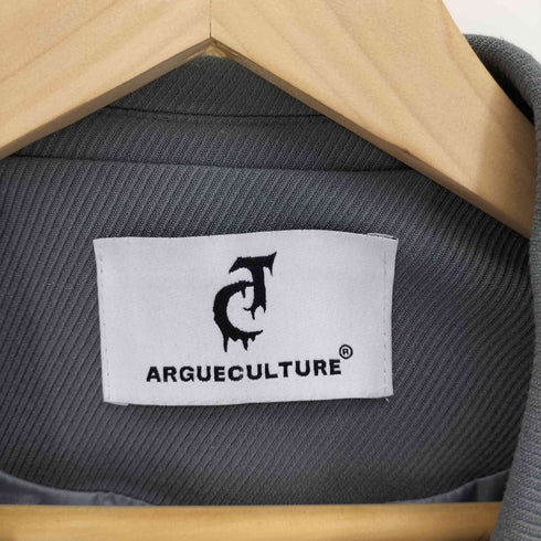 Argue Culture オーバーサイズ ダブルブレスト テーラードジャケット メンズ import:L