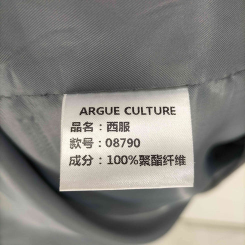 Argue Culture オーバーサイズ ダブルブレスト テーラードジャケット メンズ import:L
