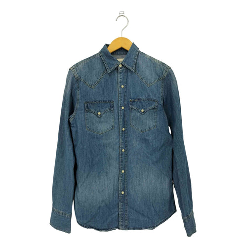 デニムアンドサプライ ラルフローレン DENIM & SUPPLY RALPH LAUREN デニムシャンブレー ウエスタンシャツ メンズ S