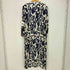 ザラ ZARA ロングプリントドレスワンピース レディース import:M