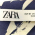 ザラ ZARA ロングプリントドレスワンピース レディース import:M
