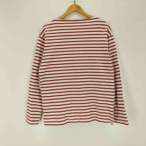エルイー LE STANDARD BOATNECK バスクボーダーカットソー メンズ JPN:L