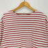 エルイー LE STANDARD BOATNECK バスクボーダーカットソー メンズ JPN:L