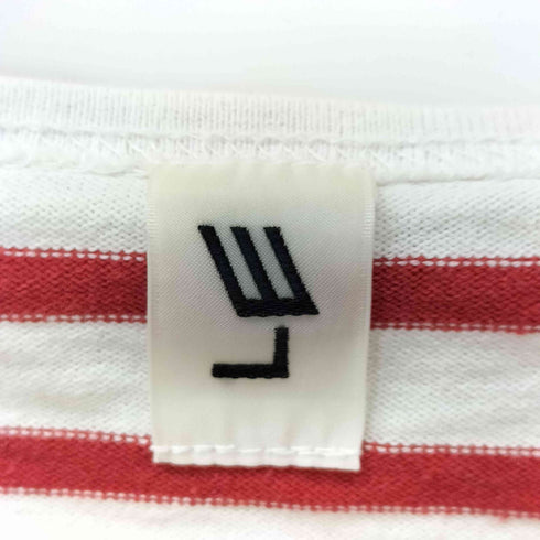 エルイー LE STANDARD BOATNECK バスクボーダーカットソー メンズ JPN:L