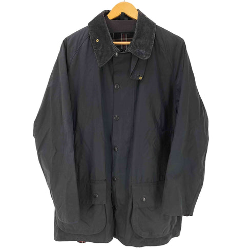 バブアー Barbour 00S 英国製 3ワラント BEAUFORT JACKET ビューフォート 裏地 タータンチェック オイルド ジャケット 2000年製 メンズ C46/117CM