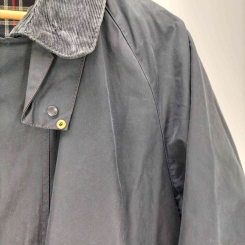 バブアー Barbour 00S 英国製 3ワラント BEAUFORT JACKET ビューフォート 裏地 タータンチェック オイルド ジャケット 2000年製 メンズ C46/117CM