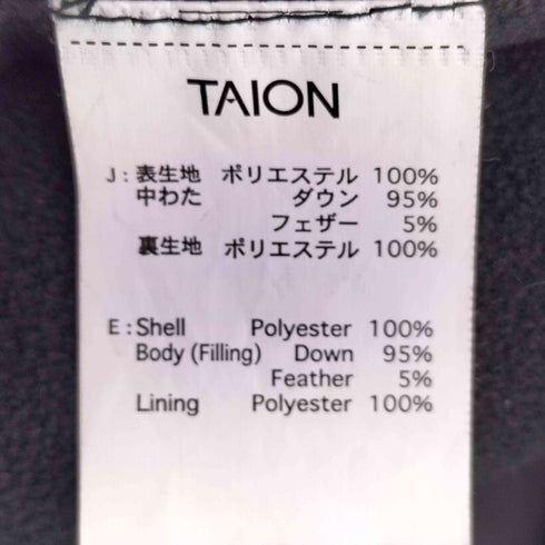 タイオン TAION 別注 ダウンマフラー レディース
