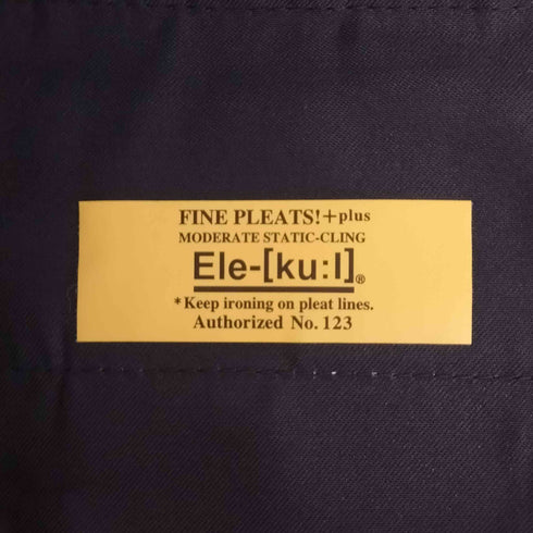 ele- ku:l ウールピンストライプスラックス メンズ AB6