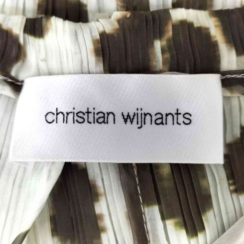 クリスチャンワイナンツ christian wijnants PLISSE TOP レディース 36