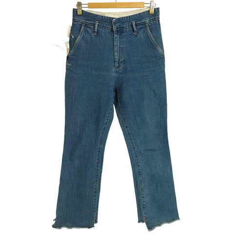 スピックアンドスパン Spick and Span 5 1/2 BEAUTY-LINE SLIT DENIM3 レディース 29