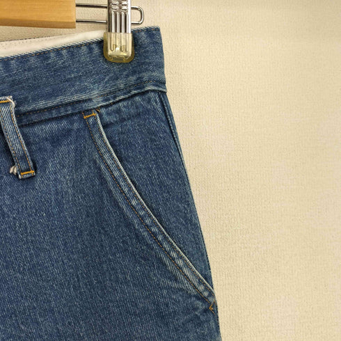 スピックアンドスパン Spick and Span 5 1/2 BEAUTY-LINE SLIT DENIM3 レディース 29