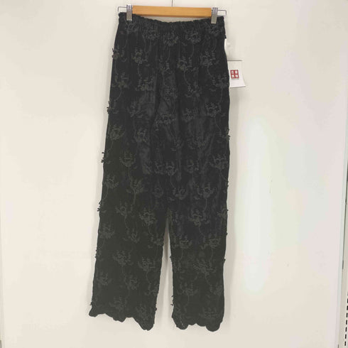 crinkle crinkle crinkle VELVET 3D EMBROIDERY レディース FREE