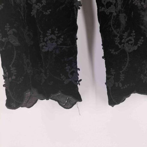 crinkle crinkle crinkle VELVET 3D EMBROIDERY レディース FREE