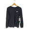 ナイキ NIKE 18AW CLUB FRENCH TERRY CREW クラブ フレンチテリー クルーネック スウェット トレーナー ワンポイント スゥッシュ 刺繍 メンズ import:M