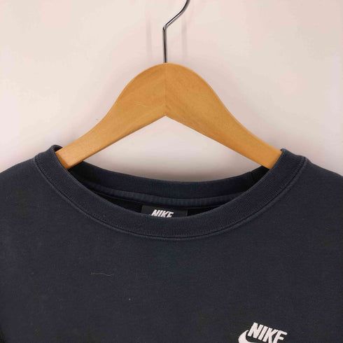 ナイキ NIKE 18AW CLUB FRENCH TERRY CREW クラブ フレンチテリー クルーネック スウェット トレーナー ワンポイント スゥッシュ 刺繍 メンズ import:M