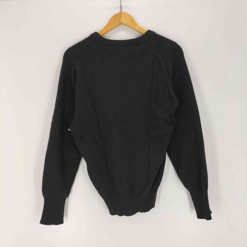 バランタイン BALLANTYNE スコットランド製 Vネック カシミヤ100ニット レディース 38