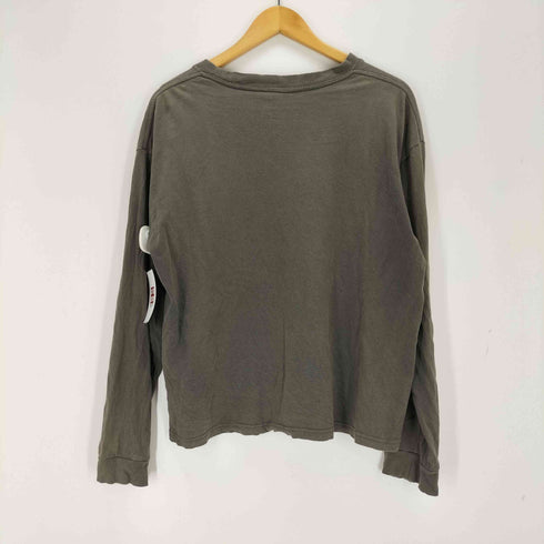PAJA STUDIO ロゴプロントロングスリーブTシャツ メンズ