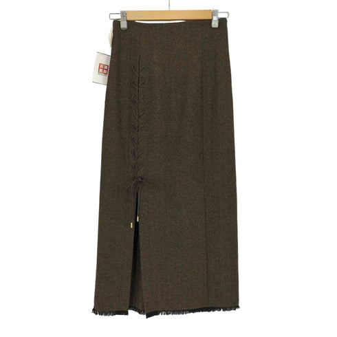 ムルーア MURUA ストリング ペンシルスカート レディース JPN:M