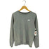 ナイキ NIKE 18AW CLUB FRENCH TERRY CREW クラブ フレンチテリー クルーネック スウェット トレーナー ワンポイント スゥッシュ 刺繍 メンズ import:M