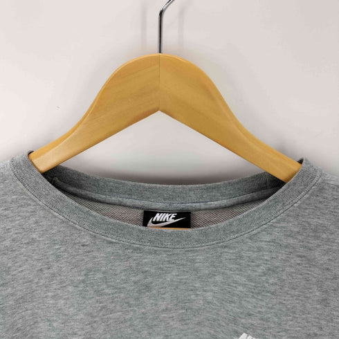 ナイキ NIKE 18AW CLUB FRENCH TERRY CREW クラブ フレンチテリー クルーネック スウェット トレーナー ワンポイント スゥッシュ 刺繍 メンズ import:M