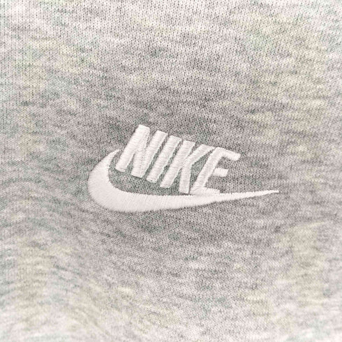 ナイキ NIKE 18AW CLUB FRENCH TERRY CREW クラブ フレンチテリー クルーネック スウェット トレーナー ワンポイント スゥッシュ 刺繍 メンズ import:M