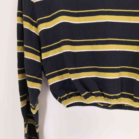 フミカウチダ FUMIKA UCHIDA BODER LONG-SLEEVE CROPPED TOP レディース JPN:S