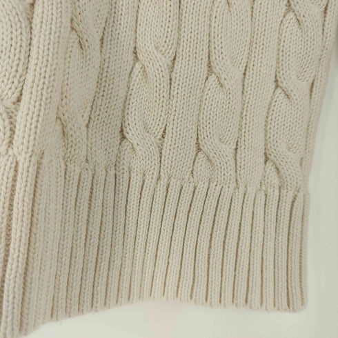 ローレンラルフローレン LAUREN RALPH LAUREN ケーブルニット コットン カーディガン セーター レディース import:S