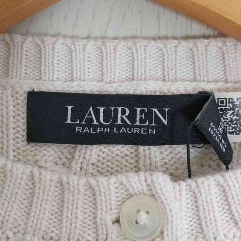 ローレンラルフローレン LAUREN RALPH LAUREN ケーブルニット コットン カーディガン セーター レディース import:S
