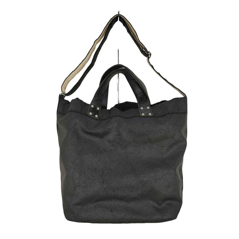 トリココムデギャルソン tricot COMME des GARCONS クラック加工 レザーハンドル 2WAY ショルダーバッグ レディース