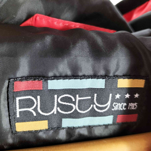 Rusty ジップデザイン ダウンジャケット メンズ JPN:M