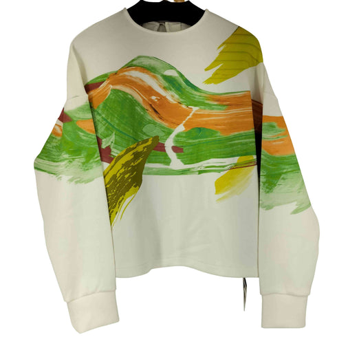 アメリ AMERI HAILEY WAVE ART SWEAT レディース FREE