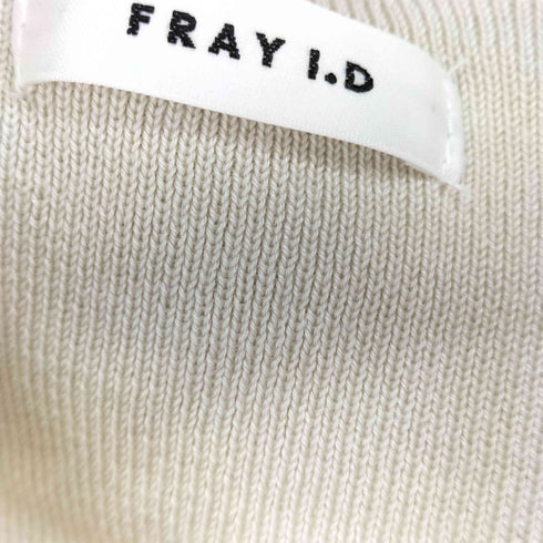 フレイアイディー FRAY I.D ツィスト2WAYオフショルニット レディース FREE