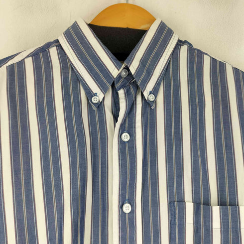 エルエルビーン L.L.Bean 80S ストライプ L/S BD シャツ メンズ M`S REG