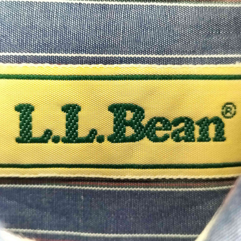 エルエルビーン L.L.Bean 80S ストライプ L/S BD シャツ メンズ M`S REG
