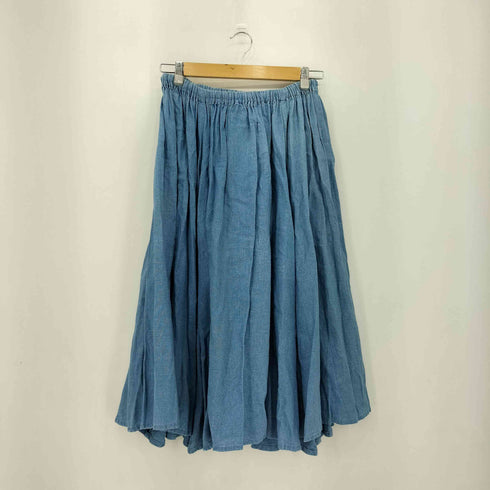 ビームスボーイ BEAMS BOY ウエストギャザー リネン スカート レディース