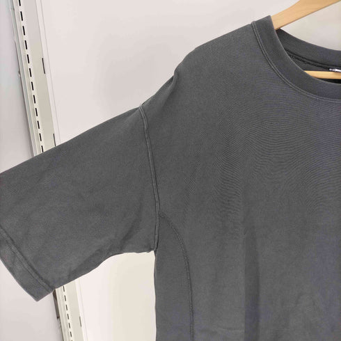 チャンピオン Champion ロゴ刺繍 袖目有り リバースウィーブ S/S クルーネック Tシャツ メンズ import:XL