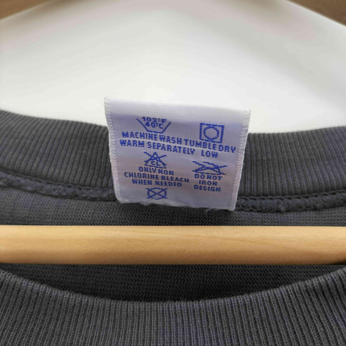 チャンピオン Champion ロゴ刺繍 袖目有り リバースウィーブ S/S クルーネック Tシャツ メンズ import:XL