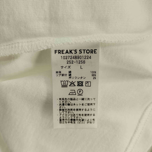フリークスストア FREAKS STORE 25SS 10.5オンス HEAVY WEIGHT ヘビーウェイト ショートスリーブクルーネック ポケットTシャツ メンズ JPN:L