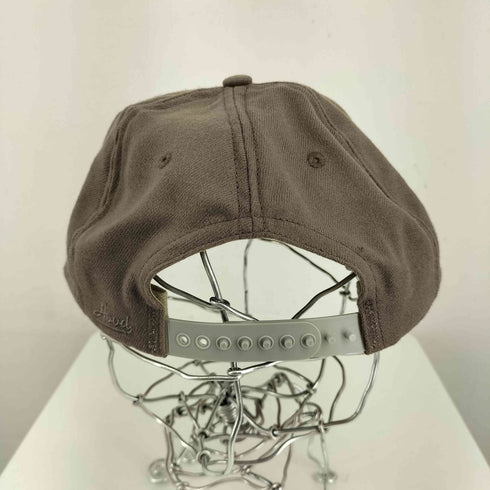 HOOD HAT 刺繍 6パネルキャップ メンズ