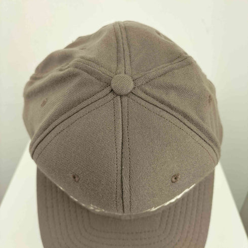 HOOD HAT 刺繍 6パネルキャップ メンズ