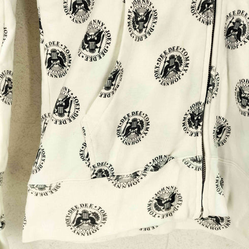 ヒステリックグラマー HYSTERIC GLAMOUR バンドコラボジップパーカー Y2K レディース S
